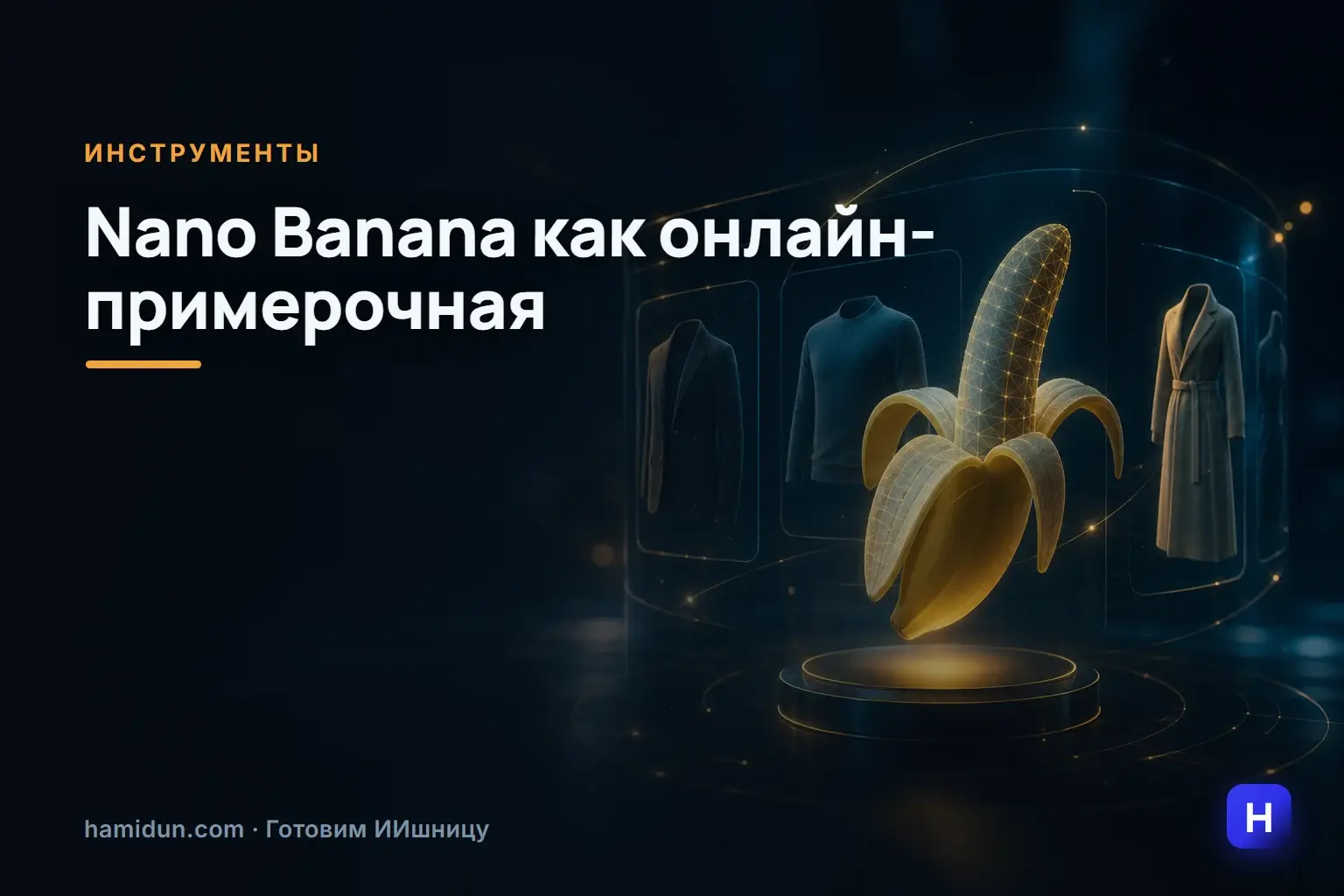 Делаем из Nano Banana настоящую онлайн-примерочную.