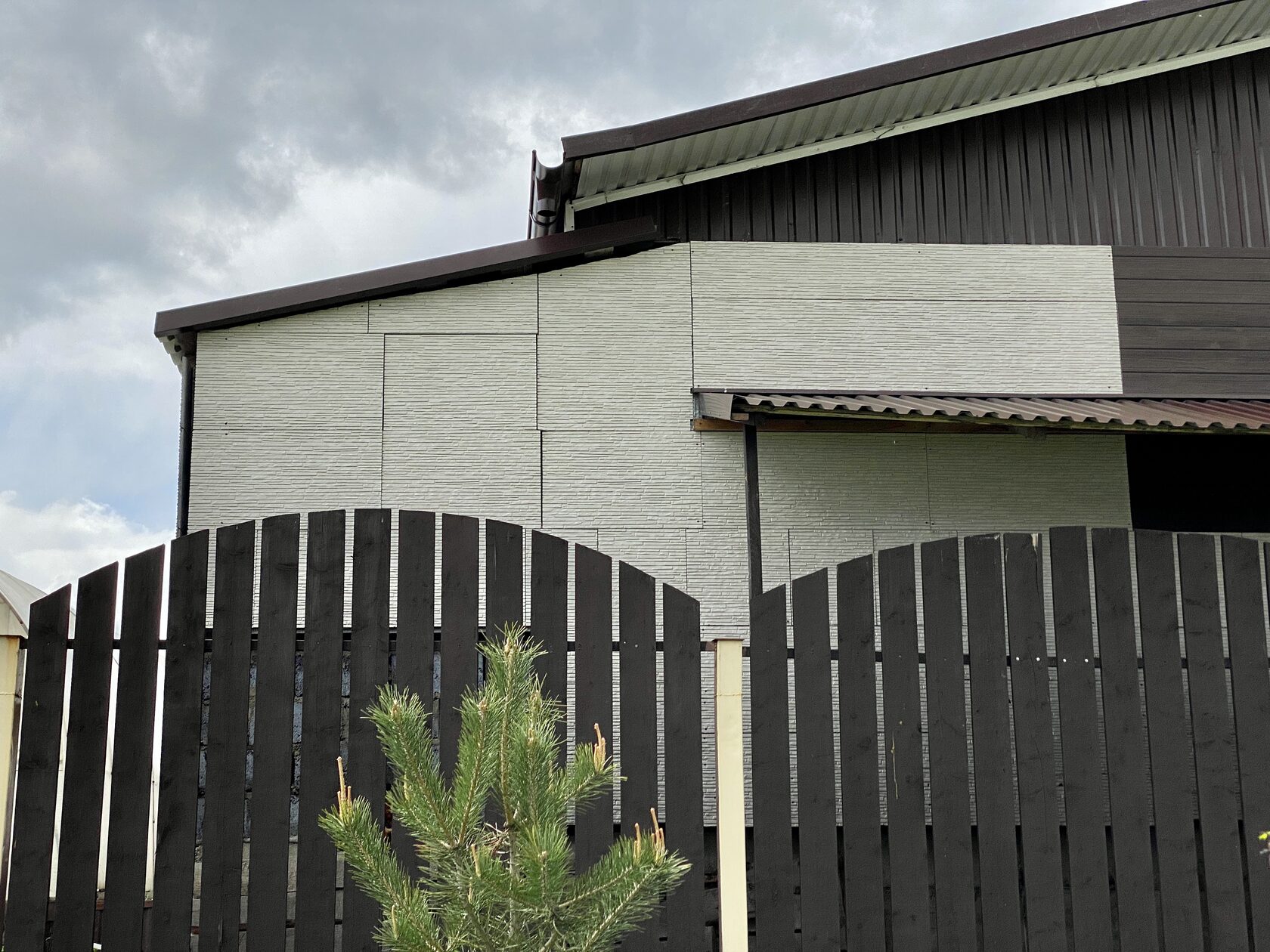 монтаж фасадов