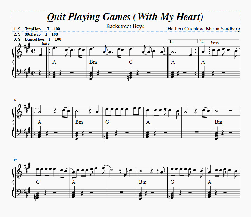 Quit Playing Games (With My Heart)