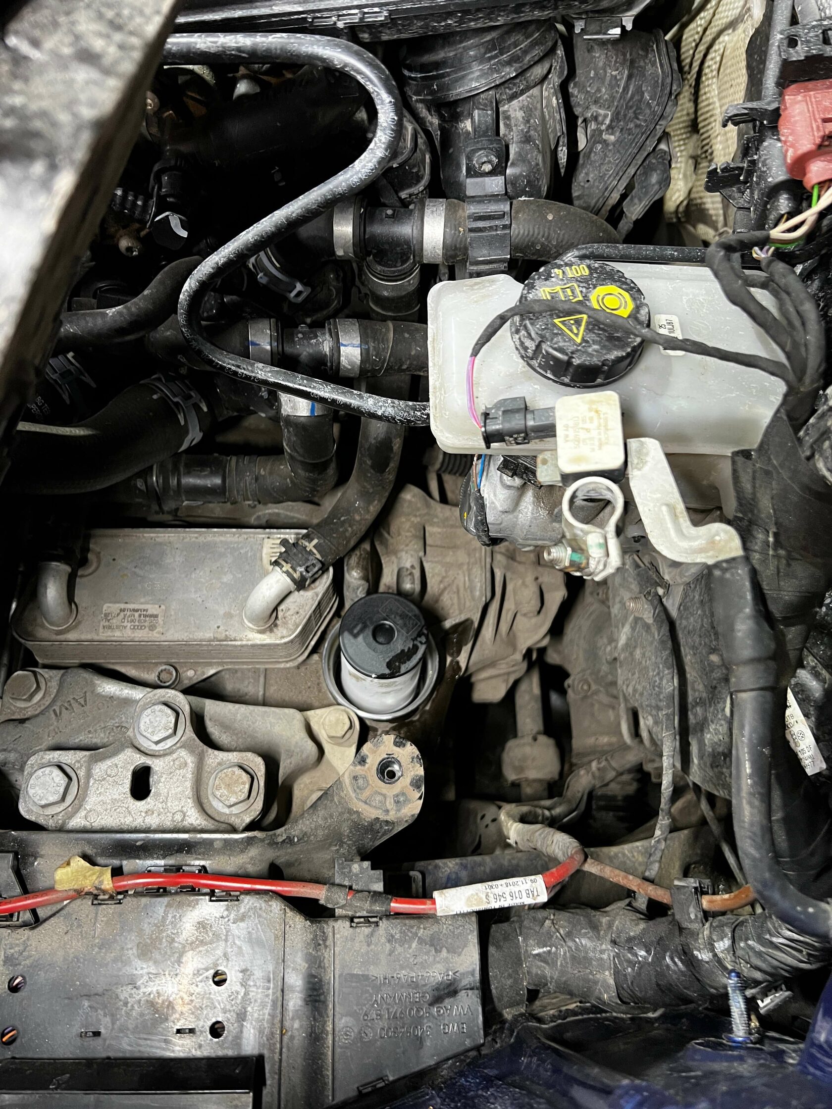 Замена фильтра DSG DQ250