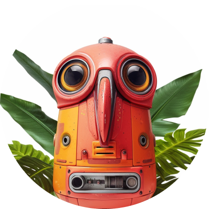 robot from creative design agency gigitalica