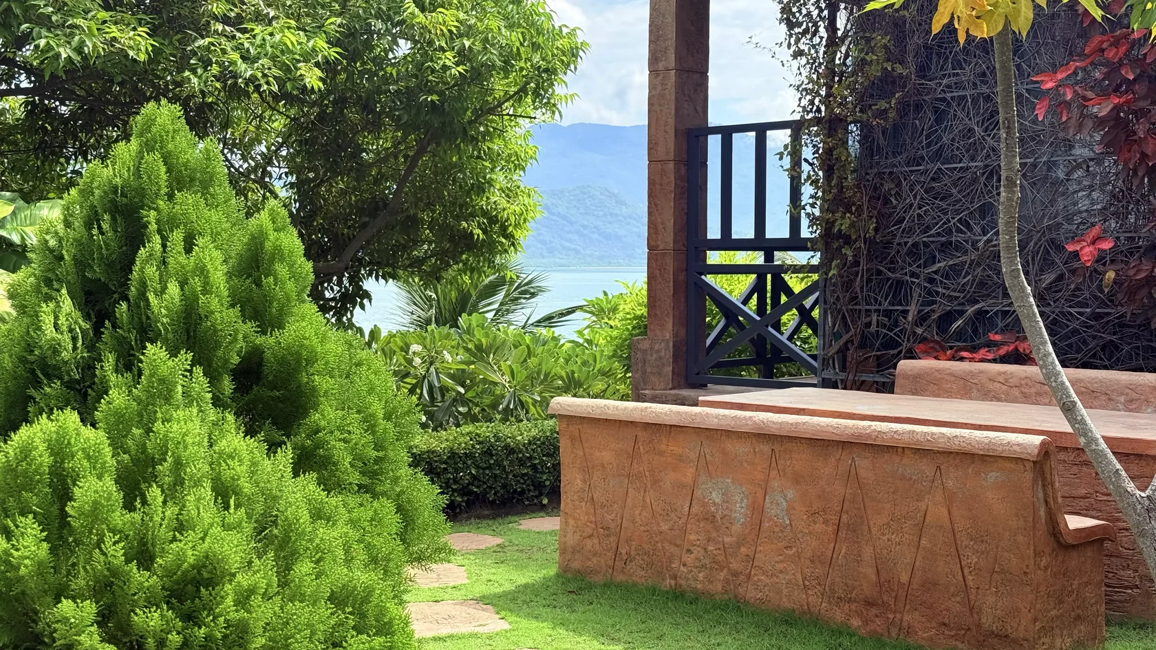 Вид на море у Green Oasis