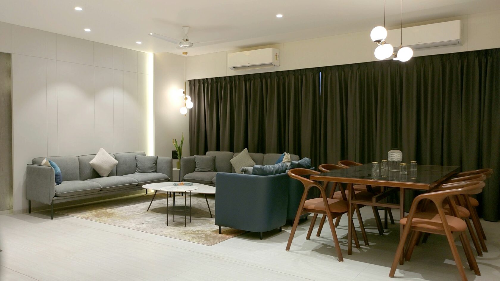 Планировка 57.6 м²