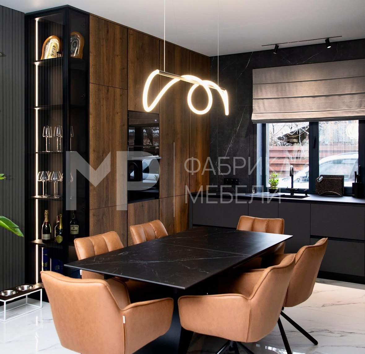 кухня стиль лофт