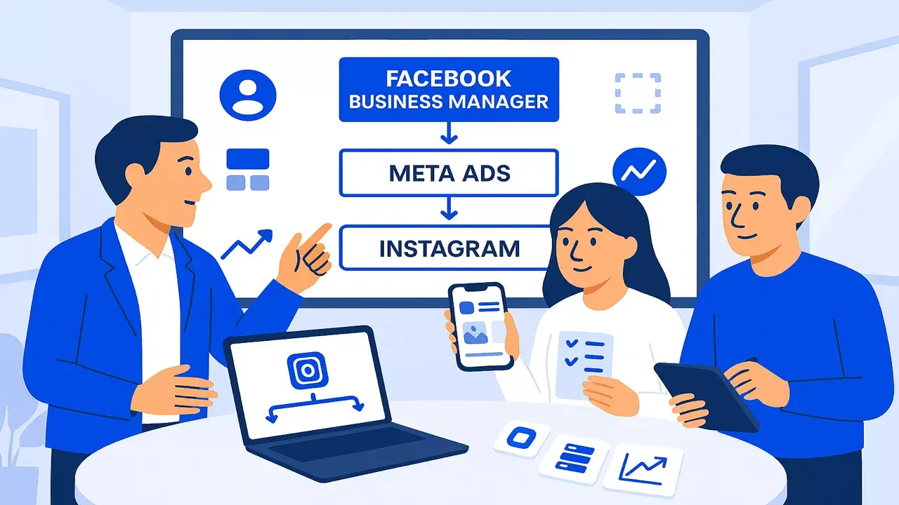 Команда Метриум настраивает связку Facebook и Instagram для рекламы