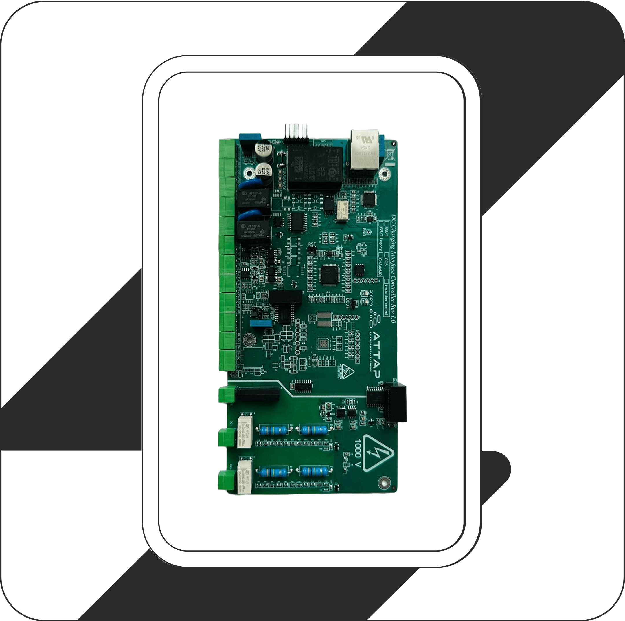 Контроллер заряда GB/T зарядок электромобилей