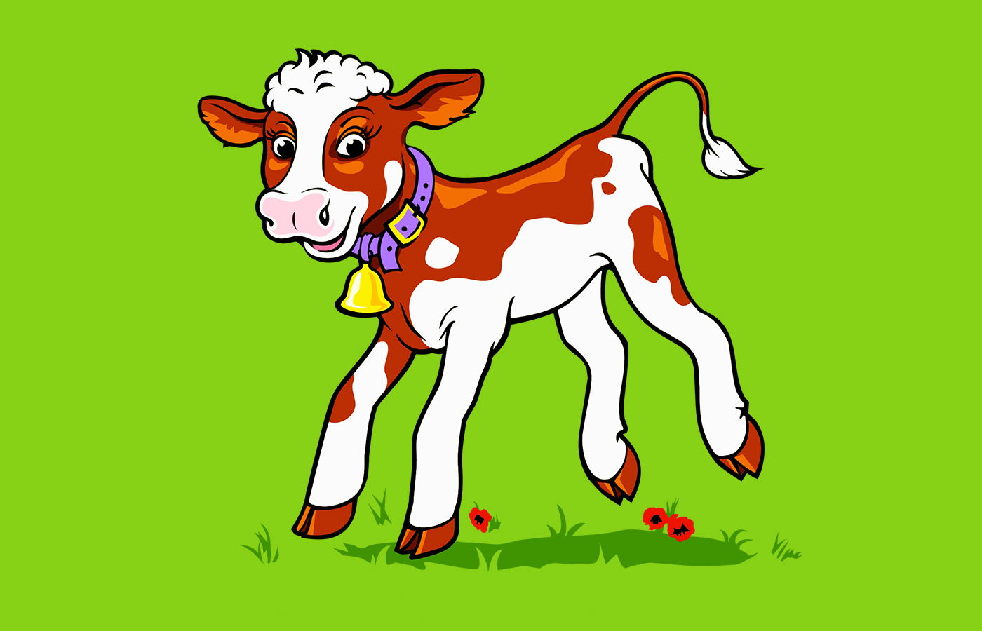 Коровы для детей 3 лет. Теленок Гаврюша. Мультяшные коровы. Теленок для детей. Коровы и телята.
