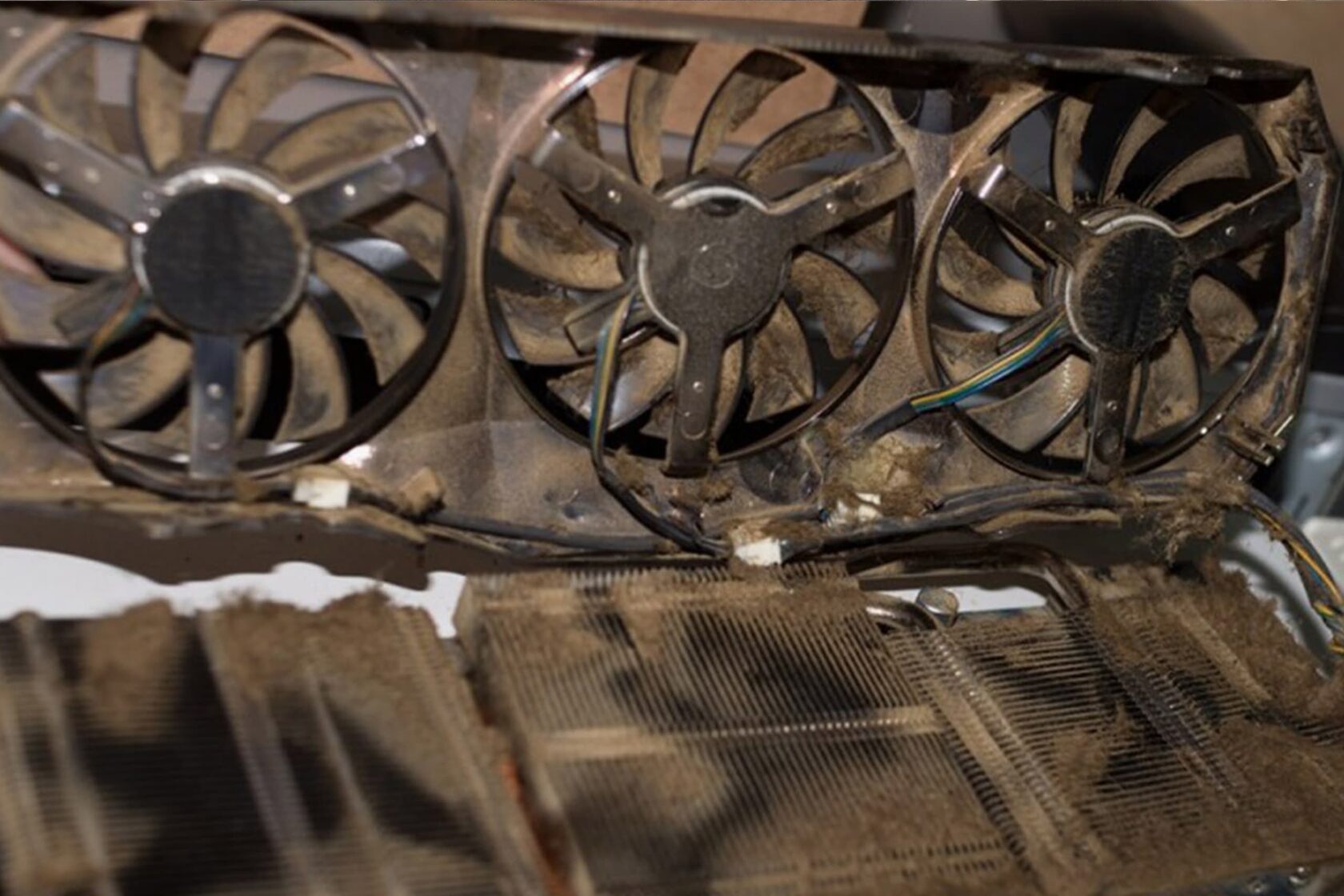 Пыльный радиатор