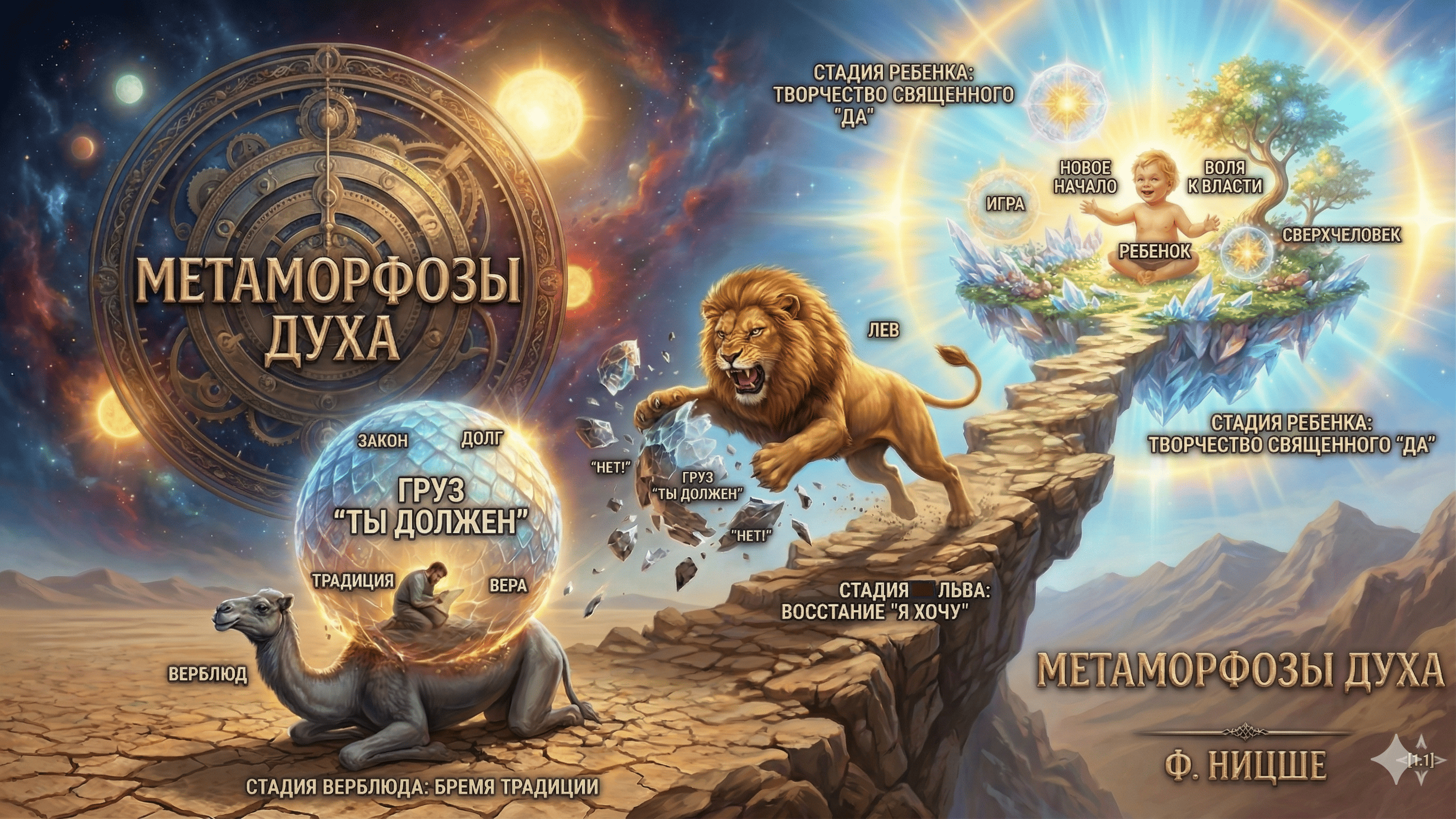 Метаморфозы духа Ницше