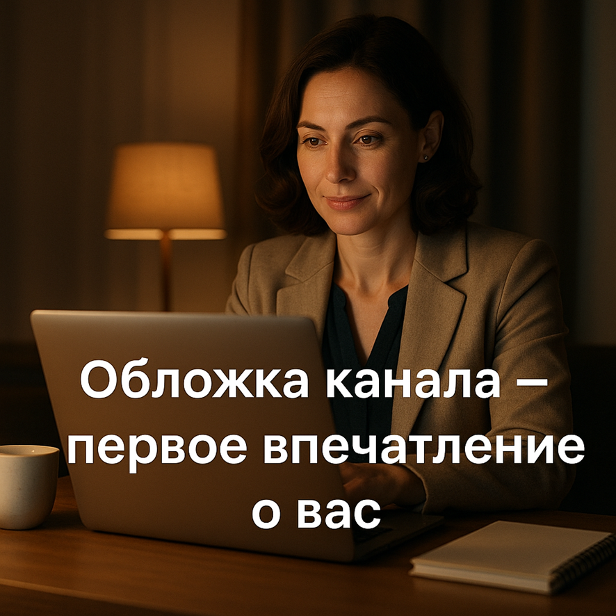 Обложка для Telegram канала психолога: дизайн который привлекает