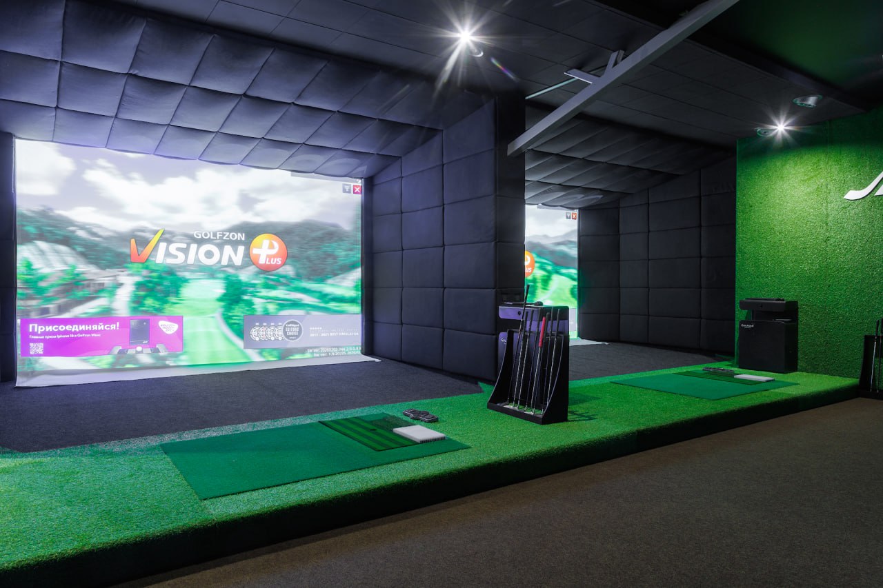 симуляторы гольфа Golfzon