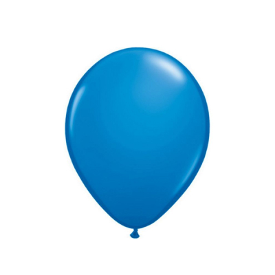 Balon gonflable pas cher Bleu ciel 30 cm en latex x 50 - Badaboum