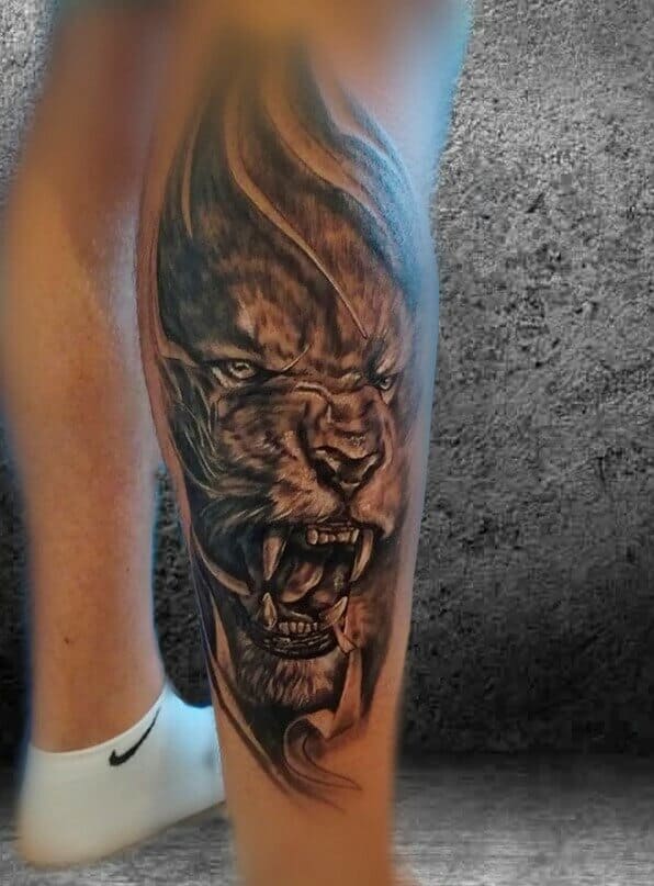 тату лев, тату салоны Перми