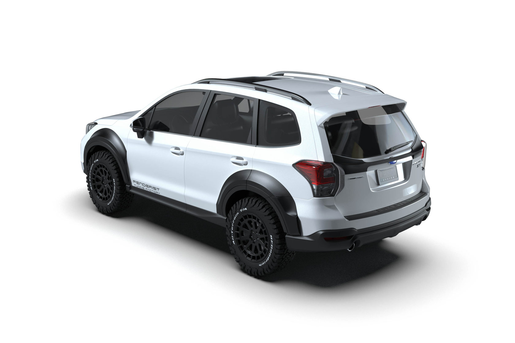 Fender Flares Set / Wide Body Kit Active Vacation SUBARU FORESTER SJ 1418