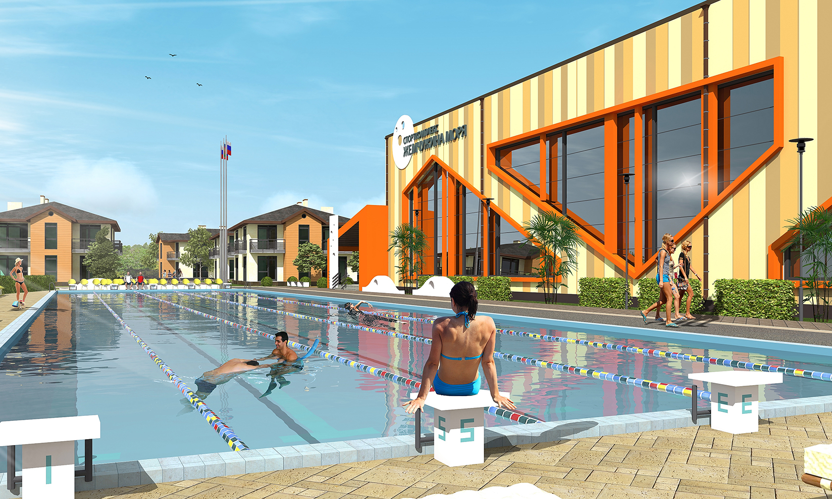 Кропоткина сборный дом бассейн Кропоткина сборный дом бассейн