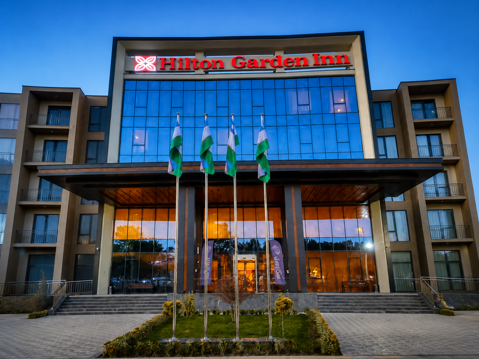 Hilton Garden Inn в Термезе рядом с логистическими объектами Узбекистана и Афганистана