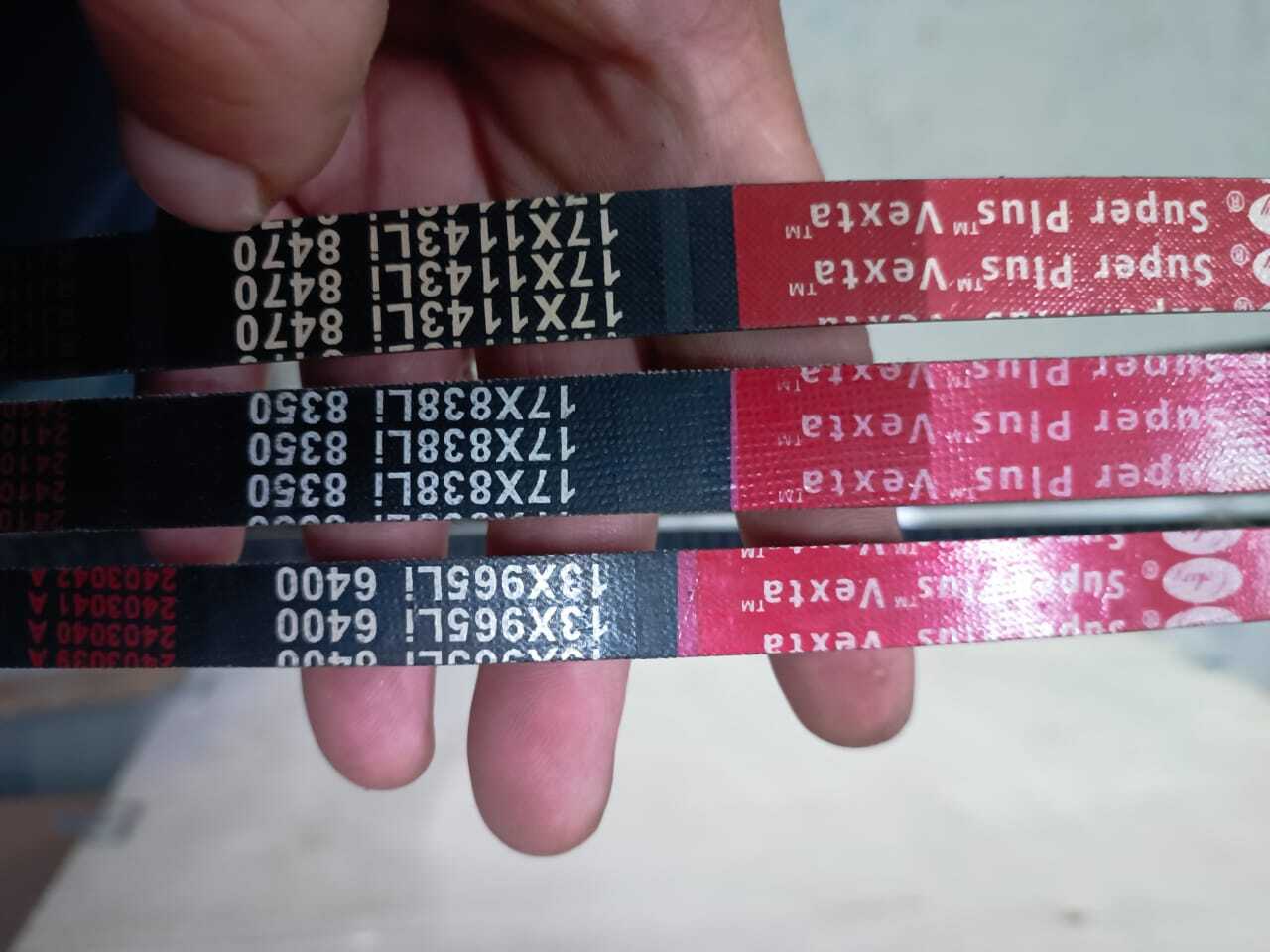 ремни генератора косилки