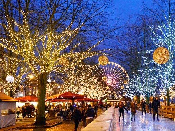 Уличные гирлянды