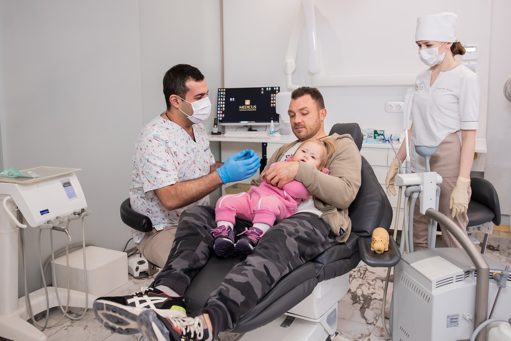 Фотография приёма из архива MEDICUS