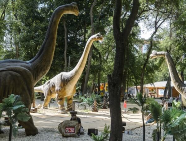 Организация выставки интерактивных динозавров