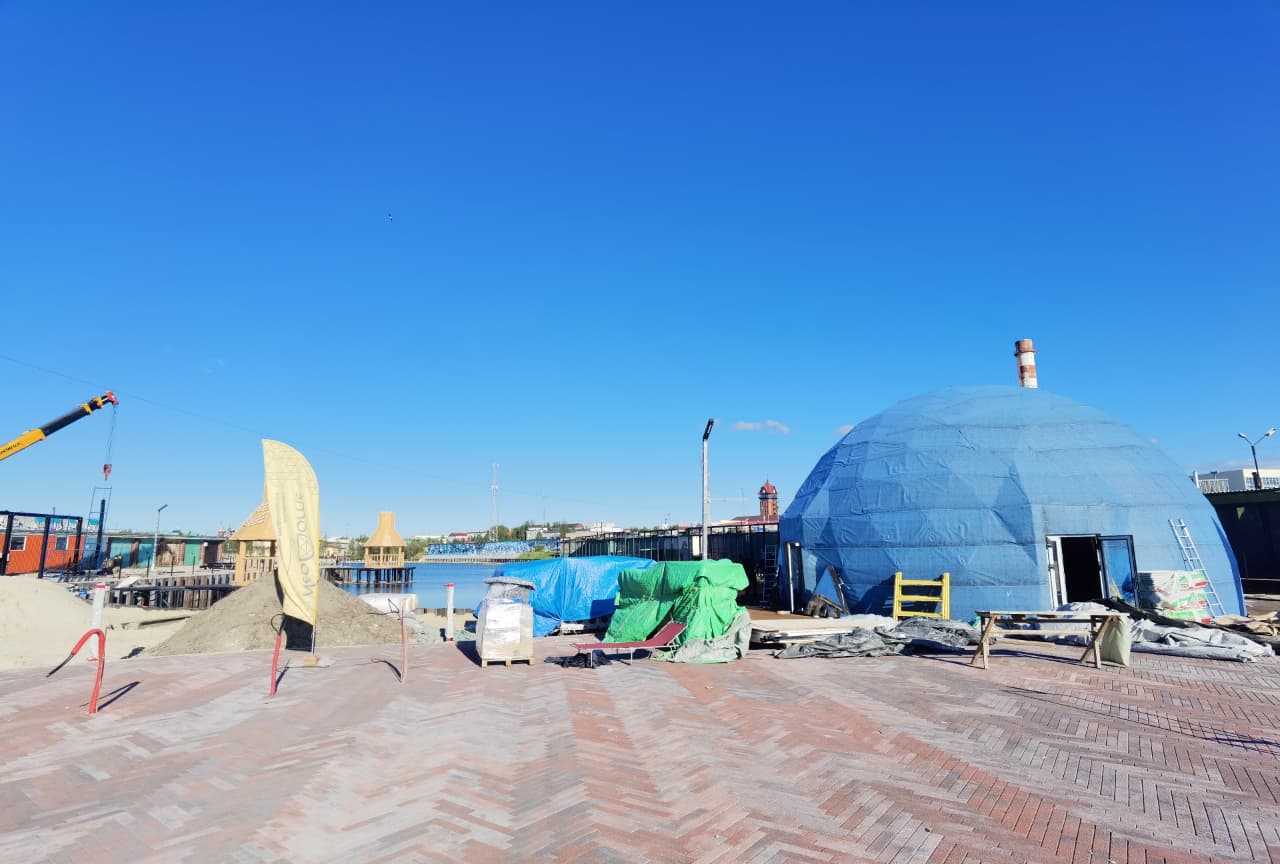 Купольное здание для банкетов