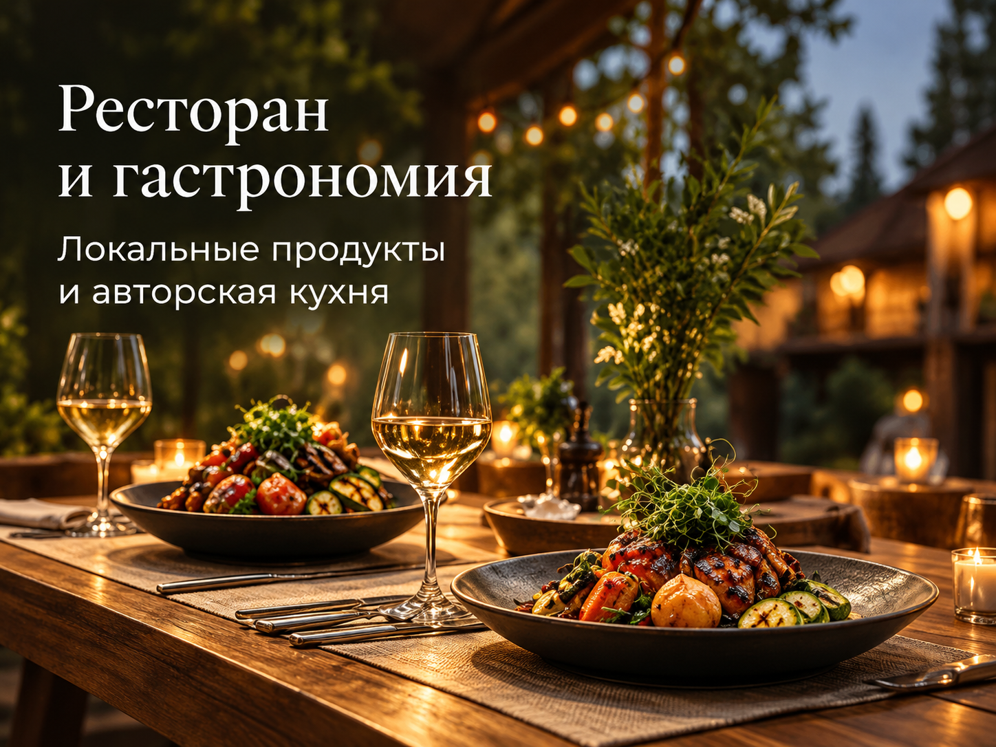 Ресторан — изображение из концепции