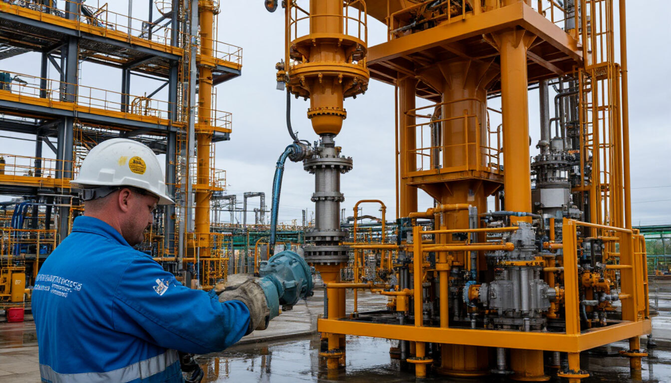 Испытания фонтанной арматуры