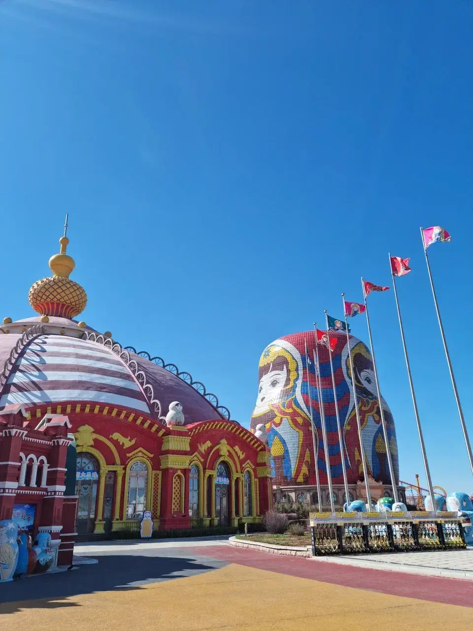 Парк матрёшек в Маньчжурии