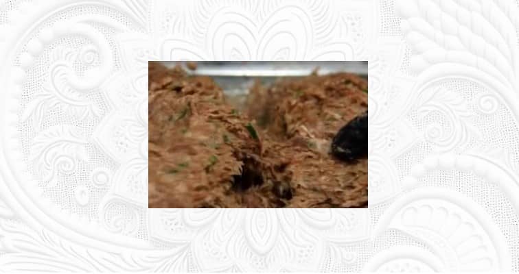 Приготовление люля-кебаб в духовке на шпажках: шаг 5