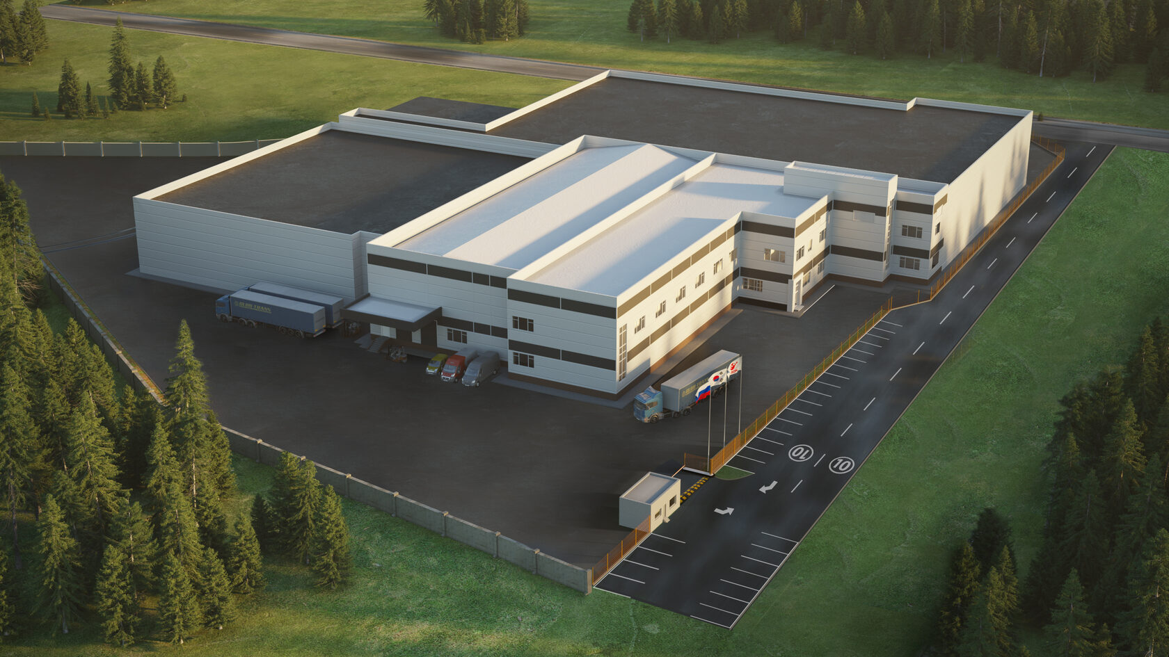 Реконструкция здания производственного назначения