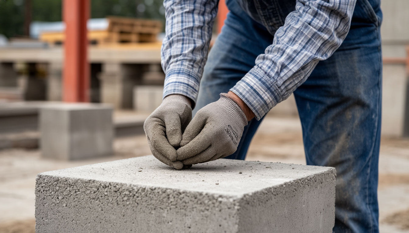 Испытание бетона на прочность лаборатория