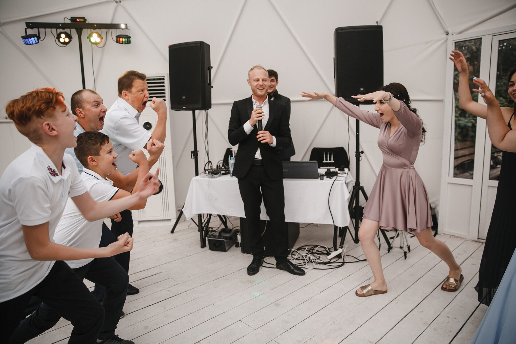 Интерактивные игры на корпоративе с ведущим Сергеем Моховым