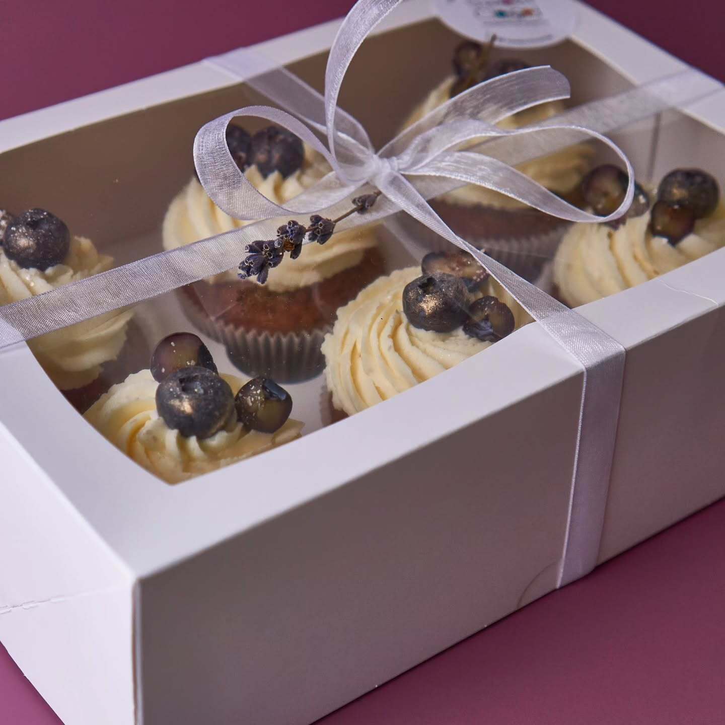 Darčeková krabička so šiestimi muffinkami
