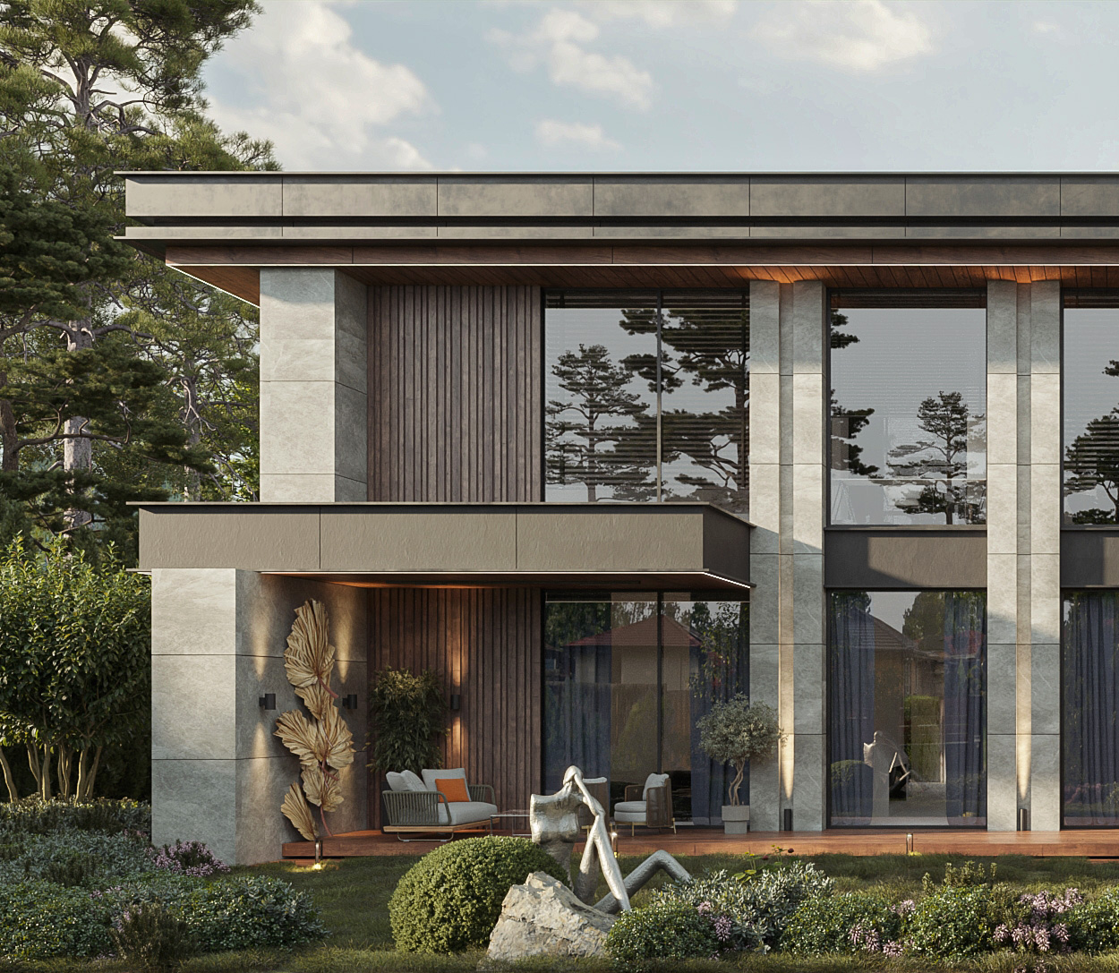 VILLA SERENITY — материалы проекта