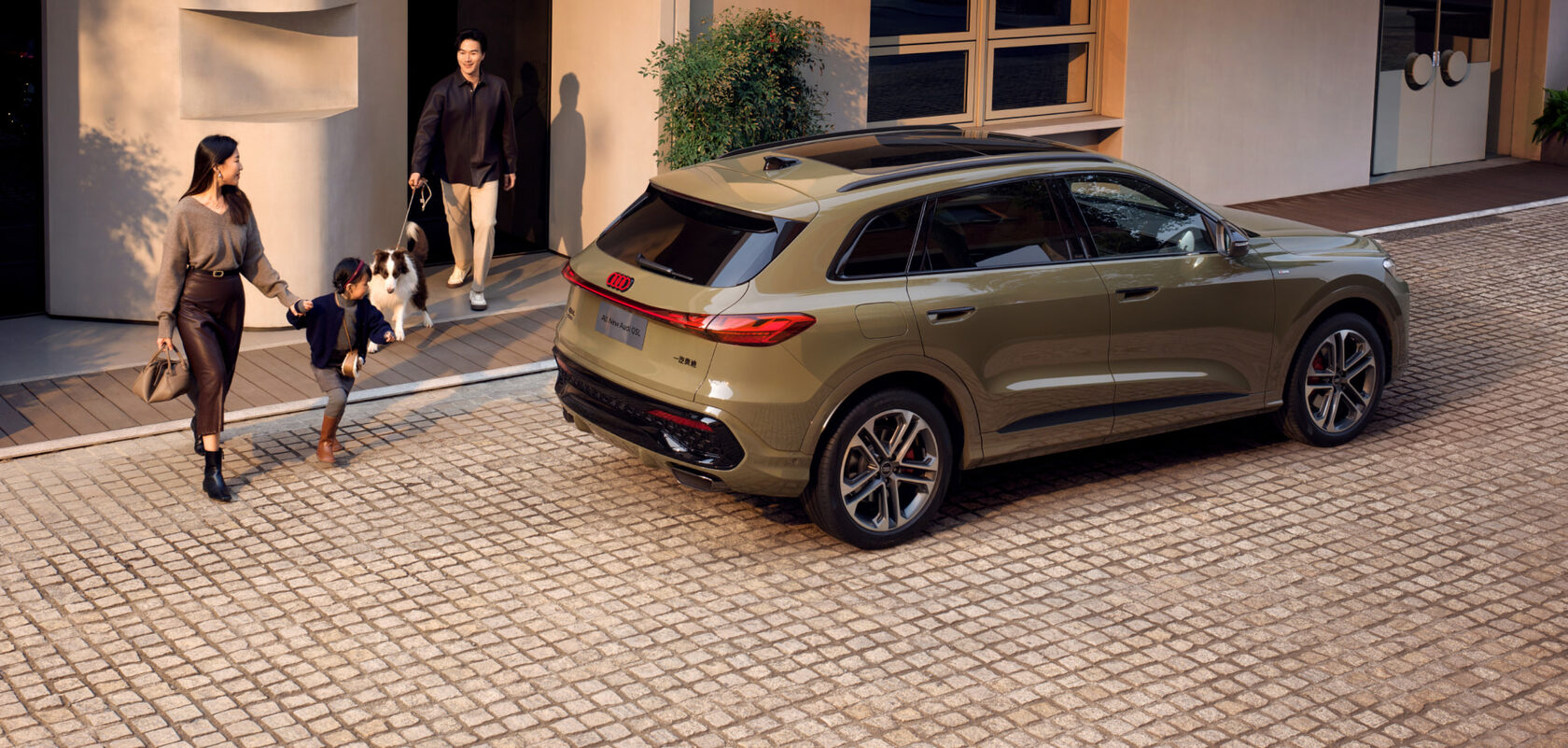 Цифровые OLED-фонари Audi Q5L