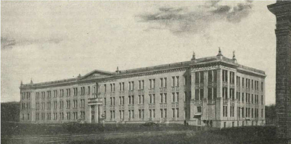 Детский инфекционный корпус, построенный в 1953 г.