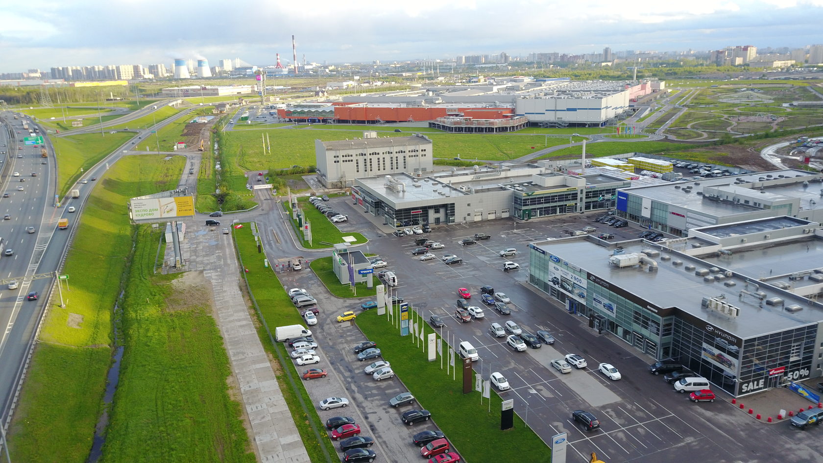 мега в санкт петербурге