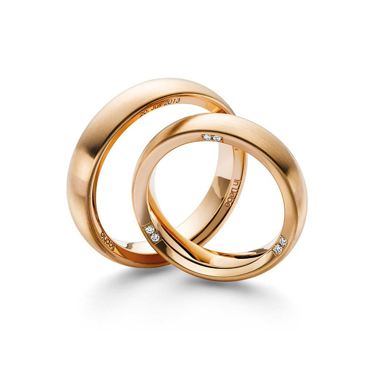 Золотые кольца к свадьбе