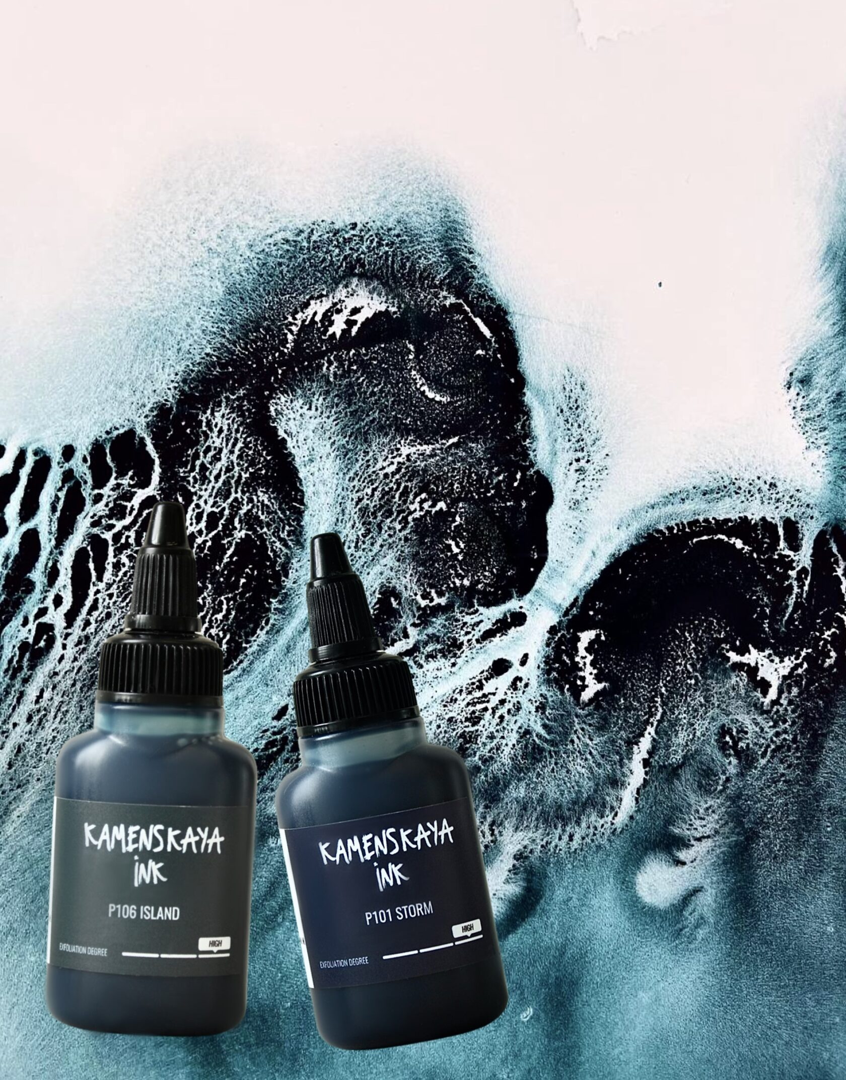 KAMENSKAYA alcohol inks and other materials for modern art