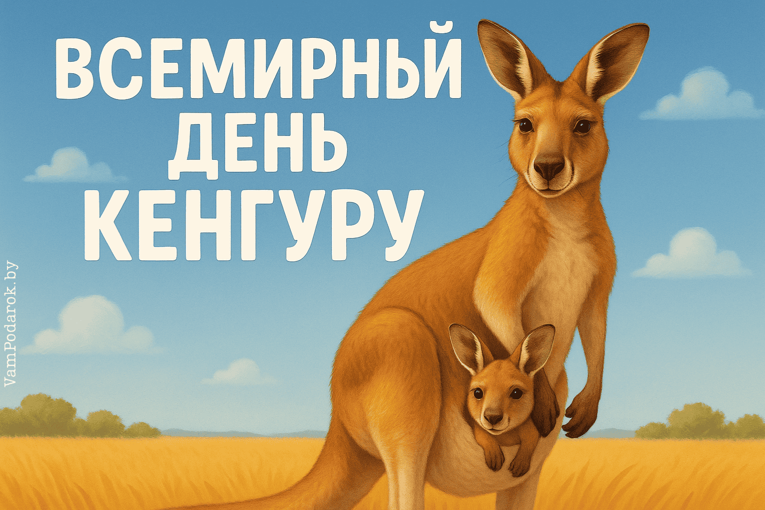 Всемирный день кенгуру – 24 октября