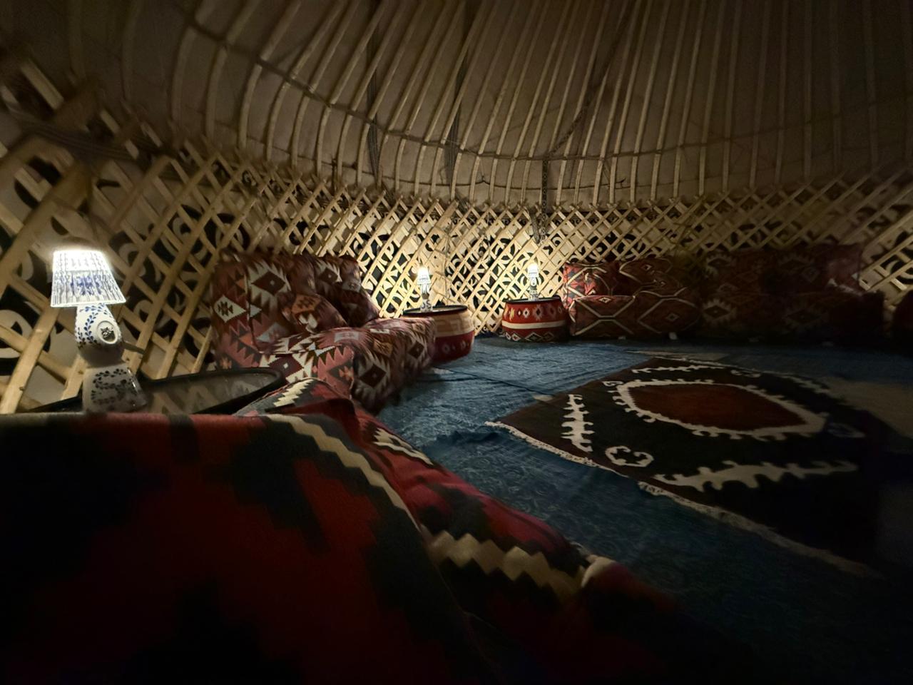 Большая юрта беседка