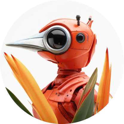 robot from creative design agency gigitalica