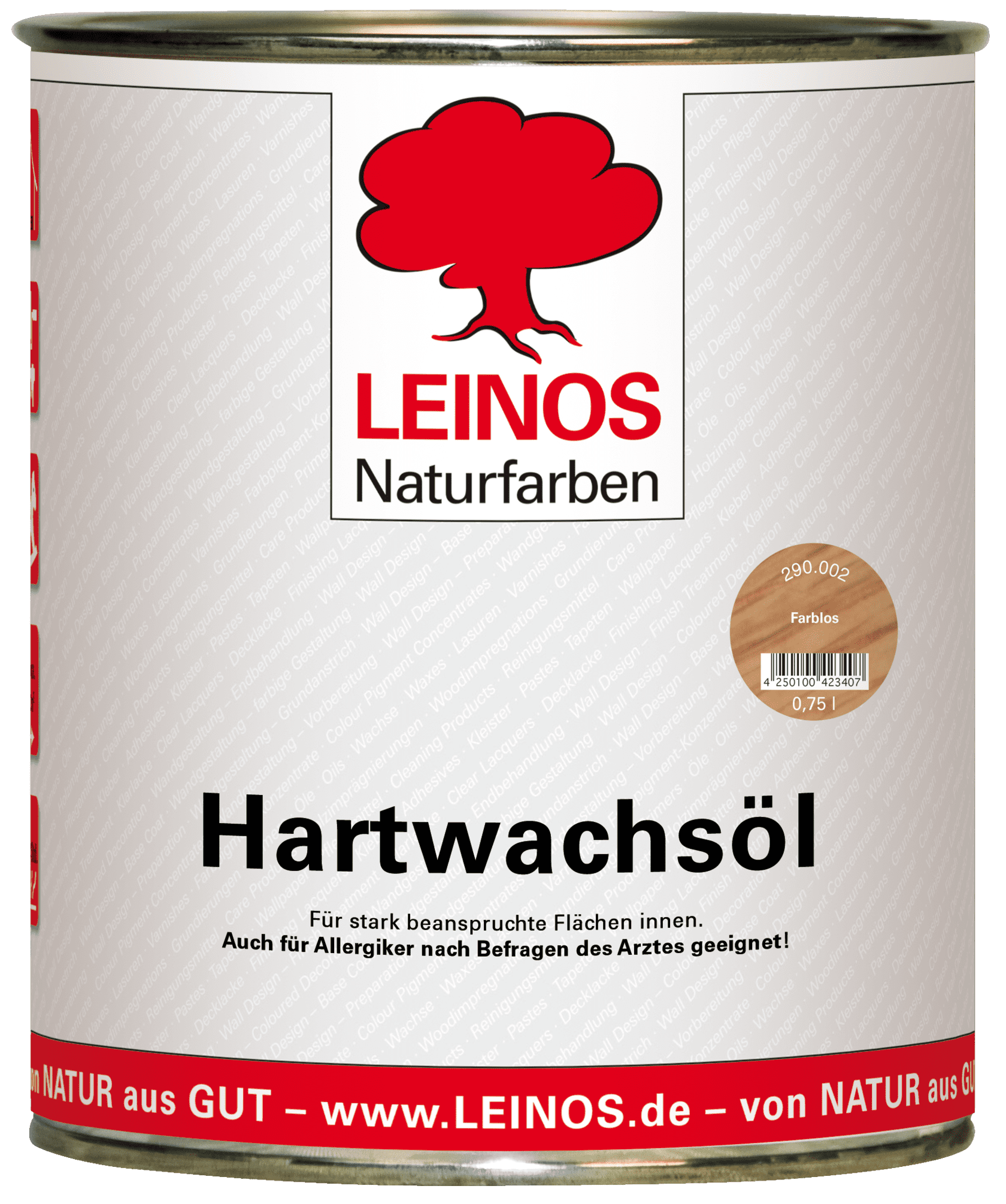 Масло с воском для высококачественной защиты полов, лестниц и мебели, а также всех поверхностей, подверженных интенсивному механическому износу.