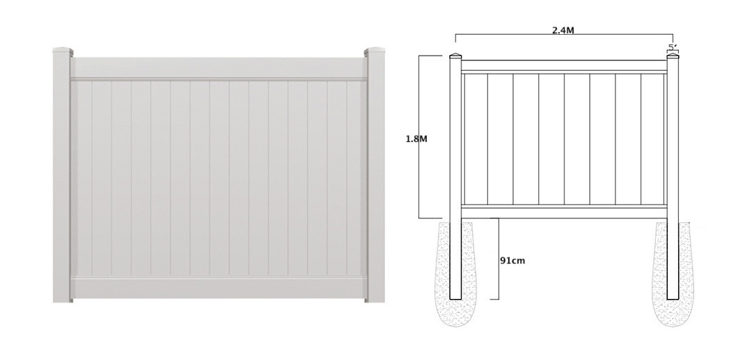 Wholesale PVC Fencing Brisbane Australia