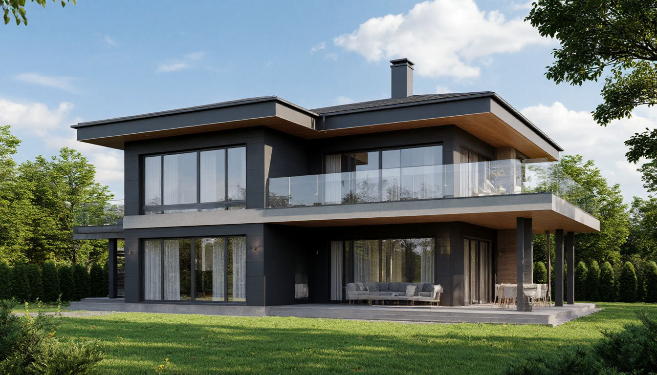 Двухэтажный дом проект Ростовская область