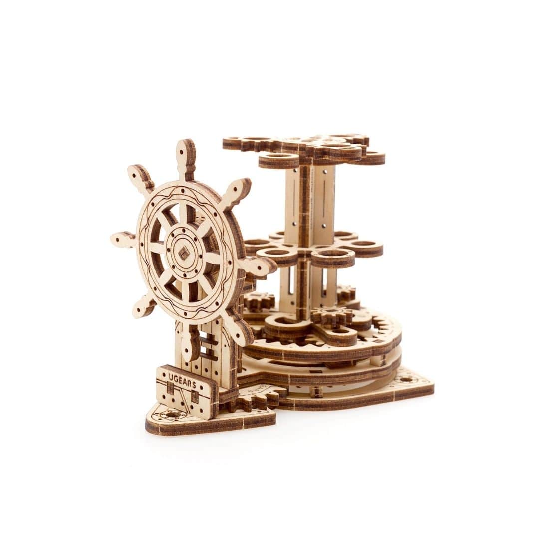 UGEARS Штурвал-Органайзер купить в СПб | Югирс 3D конструктор из дерева