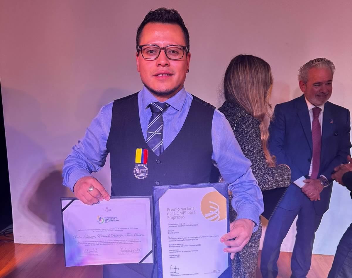 Profesor de la Universidad Mariana obtiene primer lugar en el Premio Nacional al Inventor Colombiano 2025
