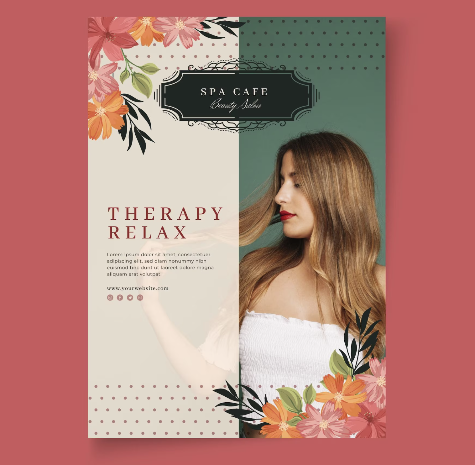 Листовки и буклеты для салона красоты| Срочная печать