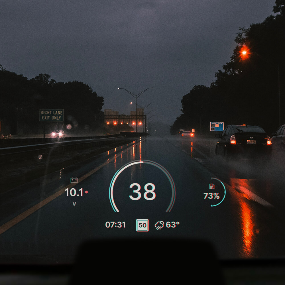 HUDrive™ Smart Display - The Best OBD2 Head Up Display For Any Car