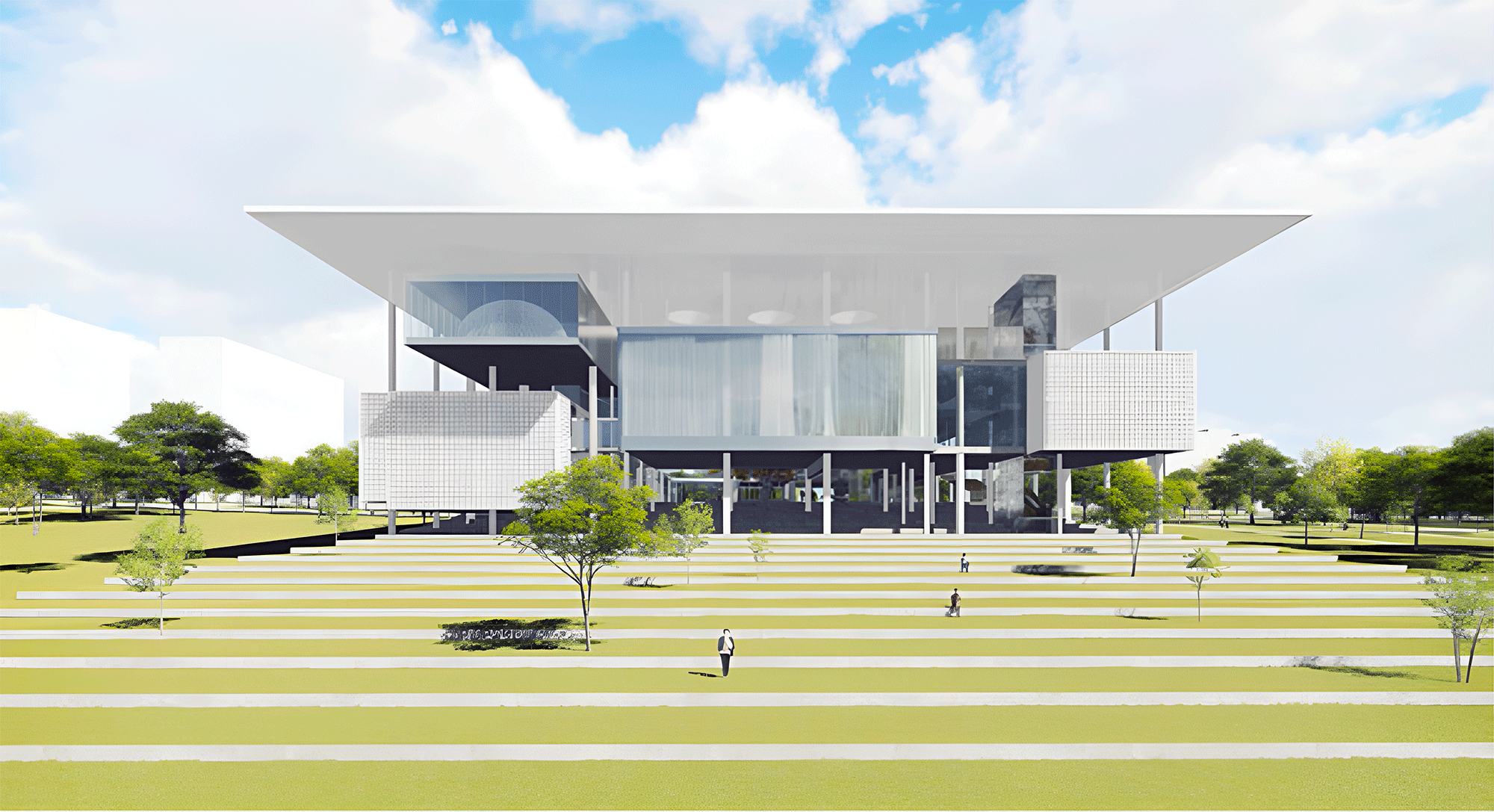 Building Complex of⦁the⦁Foundation of the First President of Kazakhstan